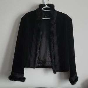 Spanner Velveteen Jacket with Fur trim